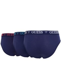 Мужские трусы Guess 7613402717709, синие, 3шт. цена и информация | Мужские трусы | pigu.lt