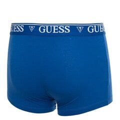 Мужские трусы Guess 7613419058352, синие цена и информация | Мужские трусы | pigu.lt