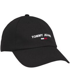 Vyriška, ekologiškos medvilnės Tommy Jeans kepurė, 8719862801312 kaina ir informacija | Vyriški šalikai, kepurės, pirštinės | pigu.lt