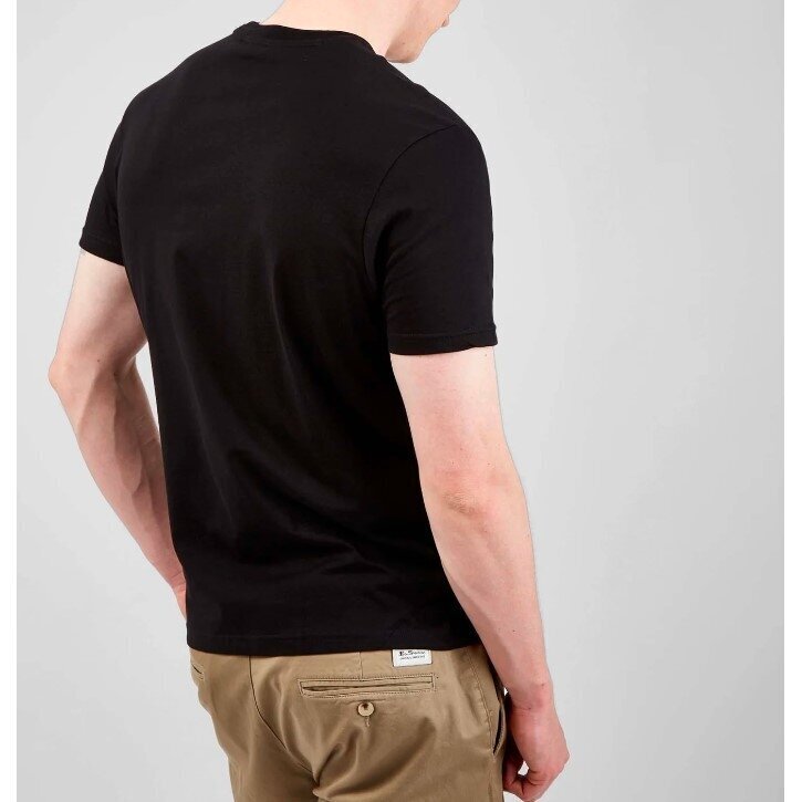 Ben Sherman marškinėliai vyrams 5057888410860, juodi цена и информация | Vyriški marškinėliai | pigu.lt