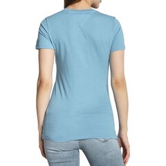Marškinėliai moterims Tommy Jeans, mėlyni kaina ir informacija | Marškinėliai moterims | pigu.lt