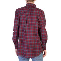 Harmont&Blaine Jeans marškiniai vyrams 8058046380398, raudoni цена и информация | Мужские рубашки | pigu.lt