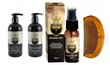 Rinkinys barzdos priežiūrai By My Beard vyrams: šampūnas, 300 ml + kondicionierius, 300 ml + aliejus, 30 ml + nelankstomos šukos kaina ir informacija | Skutimosi priemonės ir kosmetika | pigu.lt