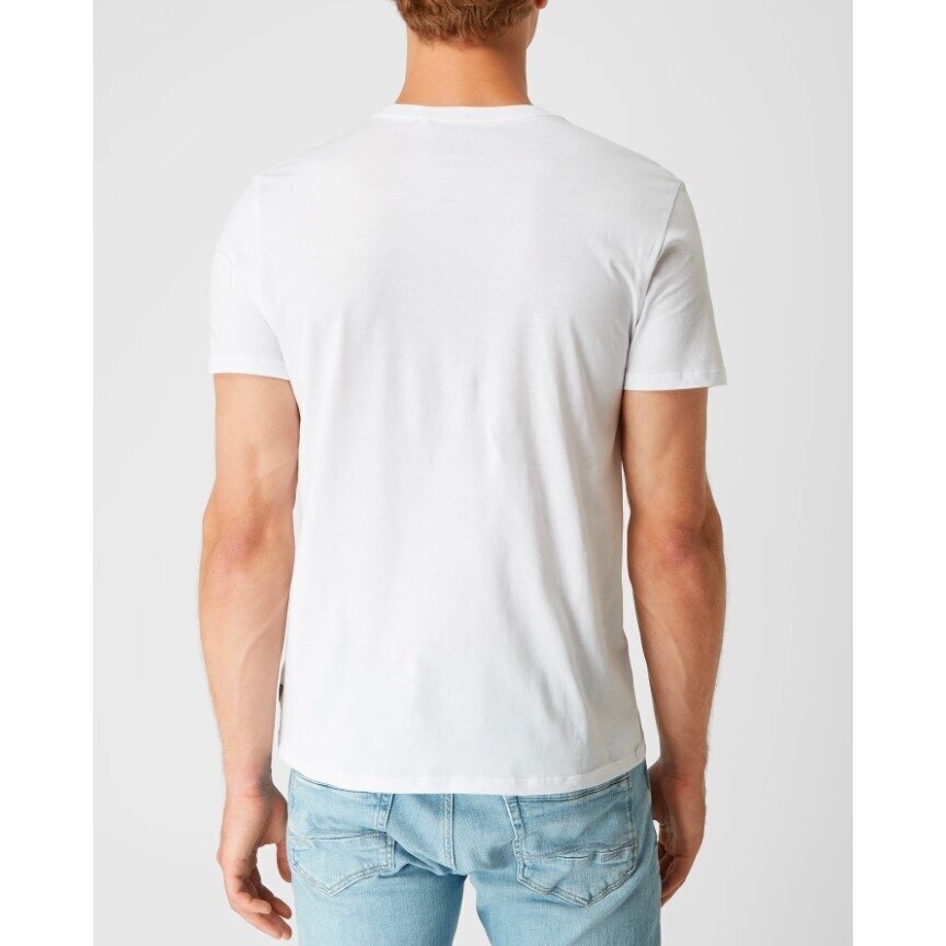 Guess marškinėliai vyrams 7621826980234, balti kaina ir informacija | Vyriški marškinėliai | pigu.lt