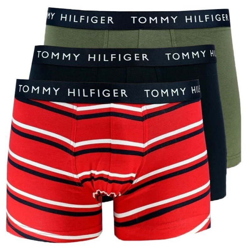 Tommy Hilfiger trumpikės vyrams 8720641930185, įvairių spalvų, 3 vnt. kaina ir informacija | Trumpikės | pigu.lt