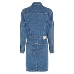 Платье для женщин Calvin Klein Jeans, синее цена и информация | Платья | pigu.lt