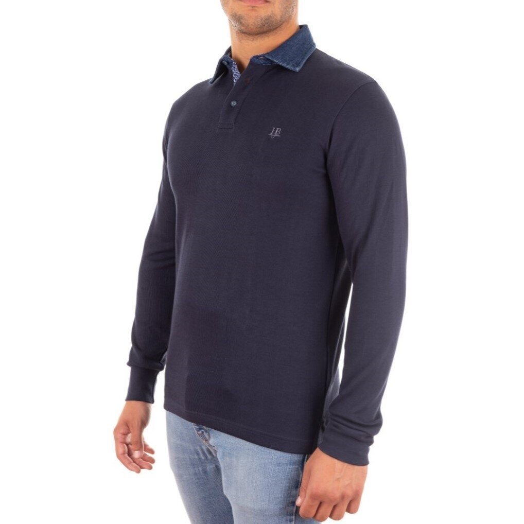 Harmont&Blaine Jeans marškinėliai vyrams 8058046277513, mėlyni kaina ir informacija | Vyriški marškinėliai | pigu.lt