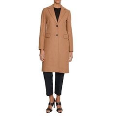 Женское пальто Calvin Clein, коричневое цена и информация | Женские пальто | pigu.lt