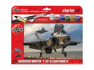 Подарочный набор Airfix - Lockheed Martin F-35B Lightning II, 1/72, A55010 цена и информация | Конструкторы и кубики | pigu.lt