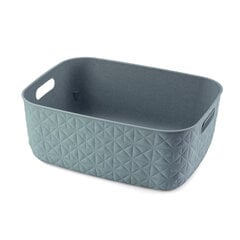 Корзина Softex M 12,5L 37,9x29,2x14,3cm teal цена и информация | Ящики для вещей | pigu.lt