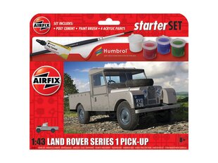 Airfix - Land Rover Series 1 Pick-Up подарочный набор, 1/43, A55012 цена и информация | Конструкторы и кубики | pigu.lt