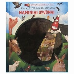 Naminiai gyvūnai. Knyga su žibintuvėliu kaina ir informacija | Knygos vaikams | pigu.lt