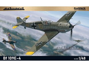 Сборная пластиковая модель. Eduard - Messerschmitt Bf 109E-4 ProfiPack, 1/48, 8263 цена и информация | Конструкторы и кубики | pigu.lt
