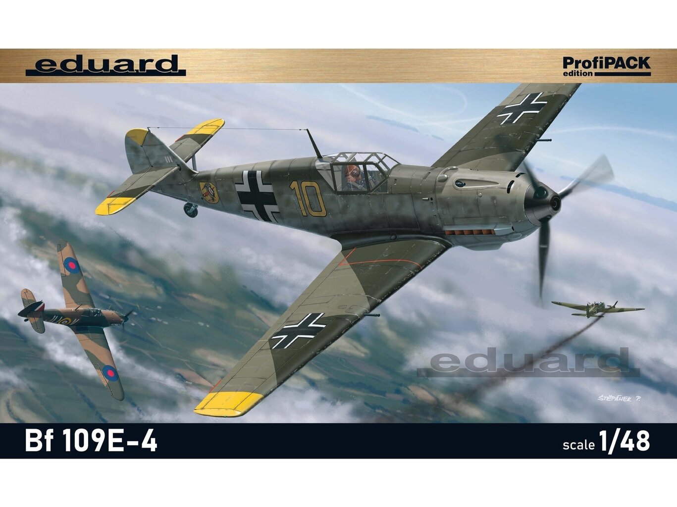 Surenkamas modelis Messerschmitt Bf 109E-4 ProfiPack Eduard 8263 kaina ir informacija | Konstruktoriai ir kaladėlės | pigu.lt