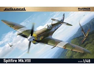 Surenkamas modelis Supermarine Spitfire Mk.VIII ProfiPack Eduard 8284 цена и информация | Конструкторы и кубики | pigu.lt