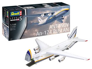 Revell - Antonov AN-124 Ruslan, 1/144, 03807 цена и информация | Склеиваемые модели | pigu.lt