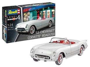 Plastikinis surenkamas modelis Revell 1953 Corvette Roadster 1/24, 07718 kaina ir informacija | Klijuojami modeliai | pigu.lt