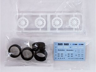 Комплект колес Aoshima Enkei NT03+M 19", 1/24, 05392 цена и информация | Конструкторы и кубики | pigu.lt