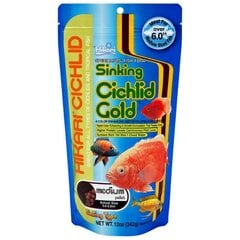 Visavertis pašaras žuvims Cichlid Gold Sinking Medium, 342 g цена и информация | Корм для рыб | pigu.lt