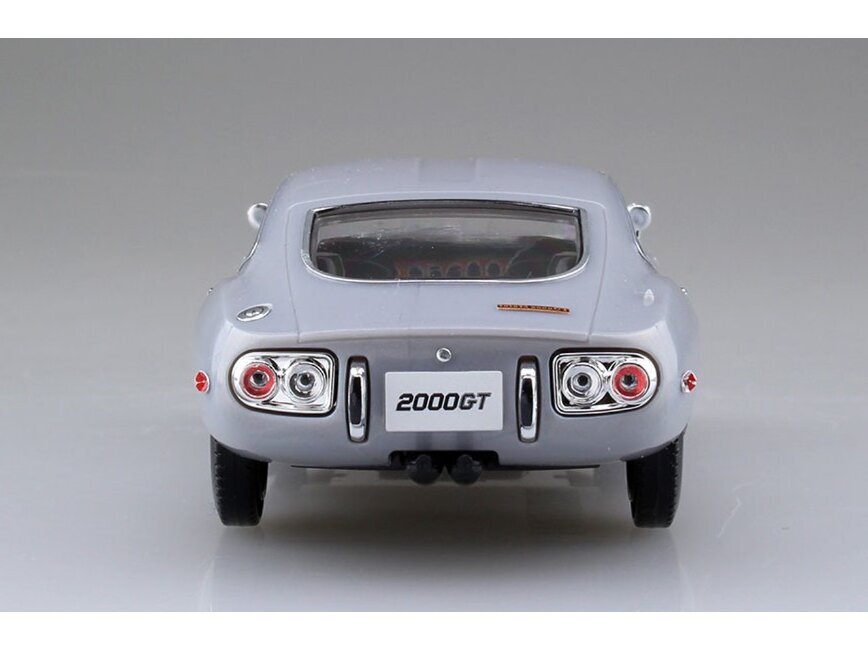 Surenkamas modelis Toyota 2000GT Thunder Silver Metallic Aoshima 05629 kaina ir informacija | Konstruktoriai ir kaladėlės | pigu.lt