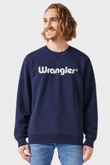 Džemperis vyrams Wrangler, mėlynas kaina ir informacija | Džemperiai vyrams | pigu.lt