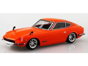 Aoshima - The Snap Kit Nissan S30 Fairlady Z Custom Wheel / Orange, 1/32, 06476 kaina ir informacija | Konstruktoriai ir kaladėlės | pigu.lt