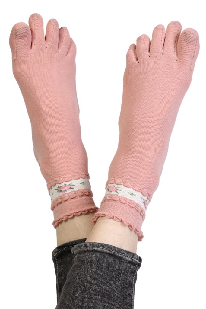 Kojinės moterims Sokisahtel, rožinės kaina ir informacija | Moteriškos kojinės | pigu.lt