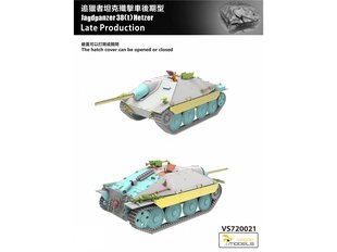 VESPID MODELS - Jagdpanzer 38(t) Hetzer Late Production, 1/72, 720021 kaina ir informacija | Klijuojami modeliai | pigu.lt