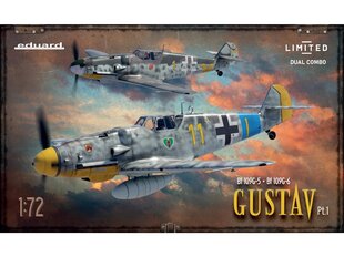 Surenkamas modelis Messerschmitt Bf 109G-5 & Bf 109G-6 Gustav Pt.1 Eduard 2144 kaina ir informacija | Konstruktoriai ir kaladėlės | pigu.lt