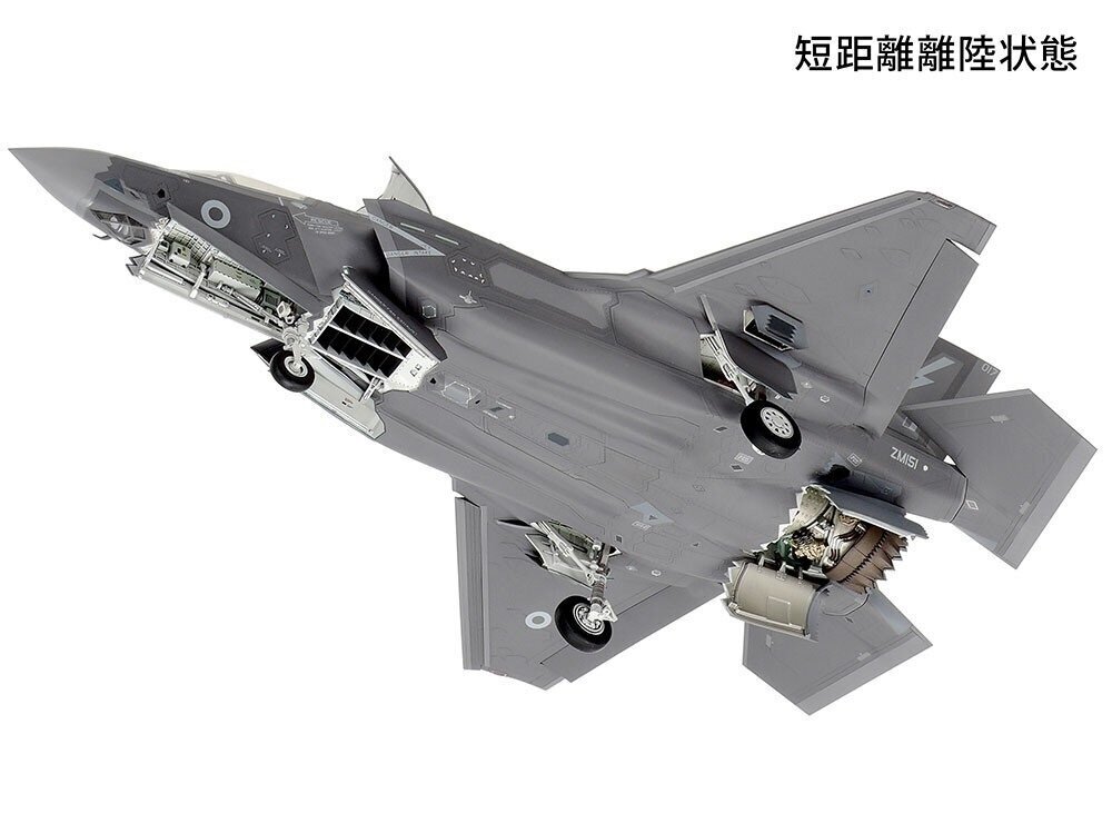 Surenkamas naikintuvo modelis Tamiya Lockheed Martin F-35B Lightning II 1/48 61125 цена и информация | Konstruktoriai ir kaladėlės | pigu.lt