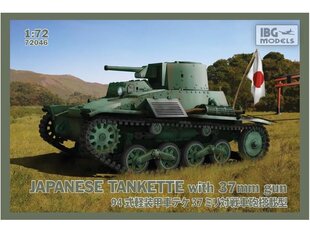 Klijuojamas modelis IBG Models Type 94 TK Japanese Tankette with 37mm gun, 1/72, 72046 kaina ir informacija | Klijuojami modeliai | pigu.lt