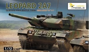 Сборная пластиковая модель. Leopard 2A7 German Main Battle Tank, 1/72, 720014 цена и информация | Склеиваемые модели | pigu.lt