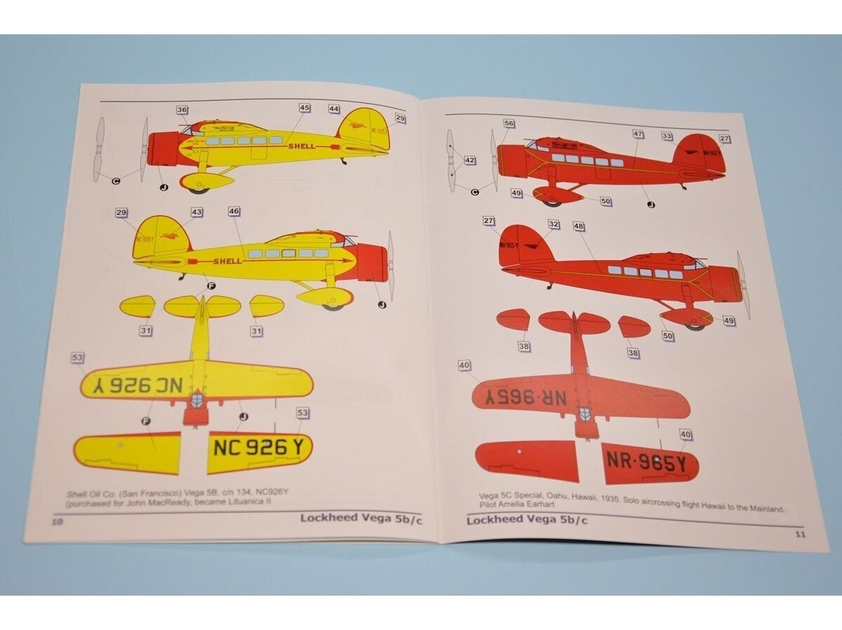 Klijuojamas modelis Lockheed Vega 5C Dora Wings 48024 kaina ir informacija | Konstruktoriai ir kaladėlės | pigu.lt