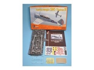 Сборная пластиковая модель. Dora Wings - Curtiss-Wright SNC-1 Falcon II, 1/48, 48041 цена и информация | Конструкторы и кубики | pigu.lt