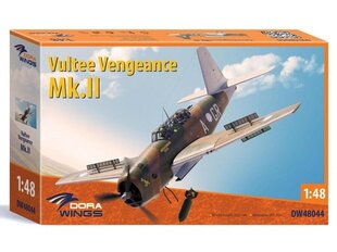 Сборная пластиковая модель. Dora Wings - Vultee Vengeance Mk.II, 1/48, 48044 цена и информация | Конструкторы и кубики | pigu.lt