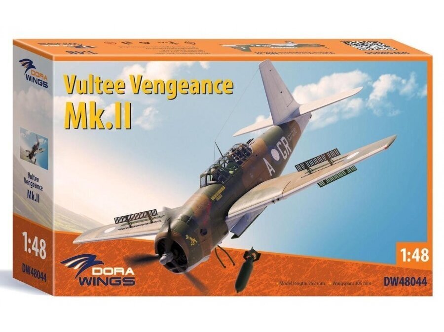 Klijuojamas modelis Vultee Vengeance Mk.II Dora Wings 48044 kaina ir informacija | Konstruktoriai ir kaladėlės | pigu.lt