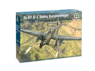 Italeri - Junkers Ju 87 G-1 Stuka Kanonenvogel, 1/48, 2830 цена и информация | Склеиваемые модели | pigu.lt