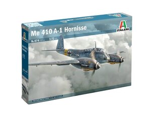 Klijuojamas modelis Italeri Messerschmitt Me 410 Hornisse, 1/72, 0074 kaina ir informacija | Klijuojami modeliai | pigu.lt