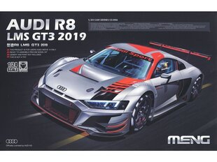 Meng Model - AUDI R8 LMS GT3 2019, 1/24, CS-006 kaina ir informacija | Klijuojami modeliai | pigu.lt