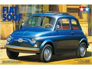 Surenkamas automobilio modelis Tamiya Fiat 500F 1/24 24169 kaina ir informacija | Konstruktoriai ir kaladėlės | pigu.lt