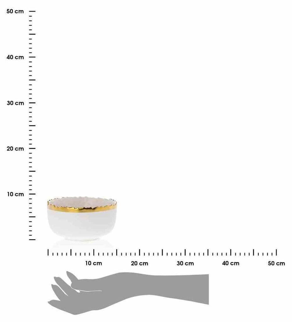 Salotinė, 11,5 cm kaina ir informacija | Indai, lėkštės, pietų servizai | pigu.lt