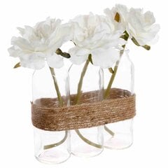 Dirbtinės rožės butelyje kaina ir informacija | Dirbtinės gėlės | pigu.lt