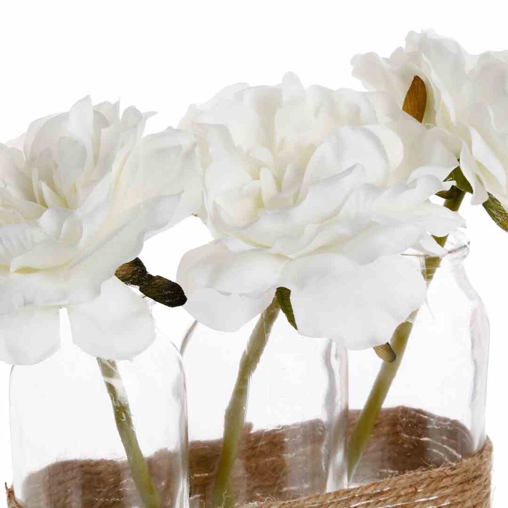 Dirbtinės rožės butelyje kaina ir informacija | Dirbtinės gėlės | pigu.lt