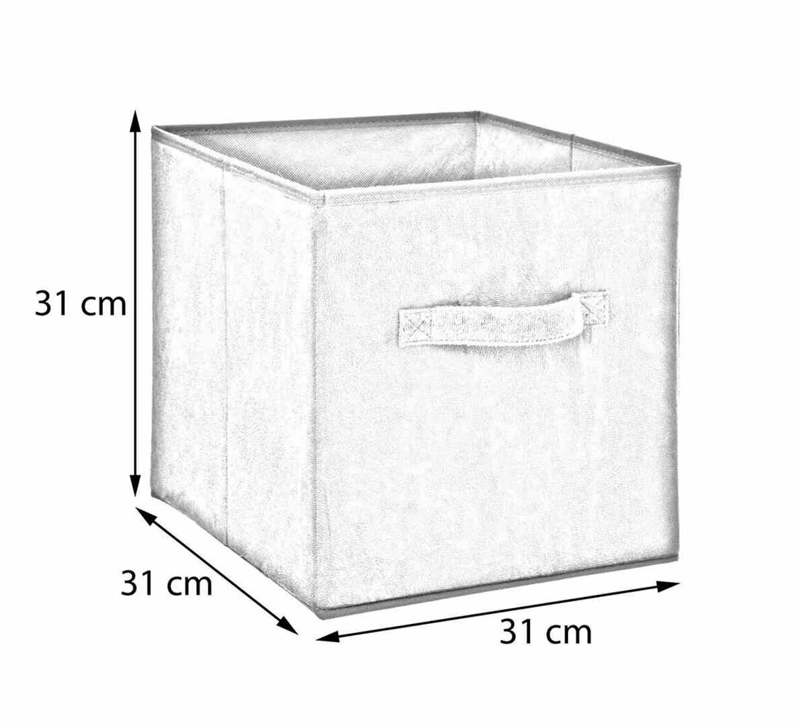 Krepšelis daiktams, 31x31 cm цена и информация | Daiktadėžės | pigu.lt