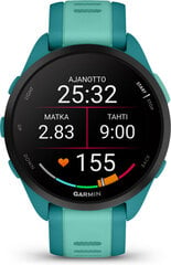 Garmin Forerunner 165 Music Turquoise/Aqua 010-02863-32 цена и информация | Смарт-часы (smartwatch) | pigu.lt