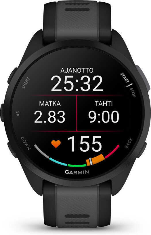 Garmin Forerunner® 165 Music Black/Slate Grey kaina ir informacija | Išmanieji laikrodžiai (smartwatch) | pigu.lt