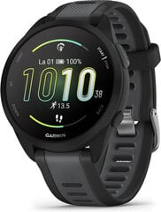 Garmin Forerunner® 165 Black/Slate Grey цена и информация | Смарт-часы (smartwatch) | pigu.lt