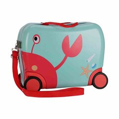 Vaikiškas lagaminas, XS, žalias kaina ir informacija | Lagaminai, kelioniniai krepšiai | pigu.lt
