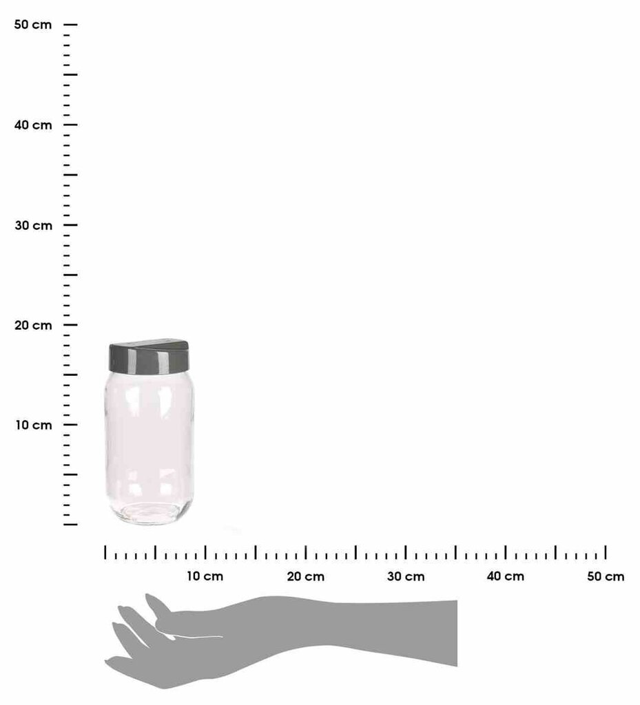 Indelis su dangteliu, 1000 ml kaina ir informacija | Maisto saugojimo  indai | pigu.lt