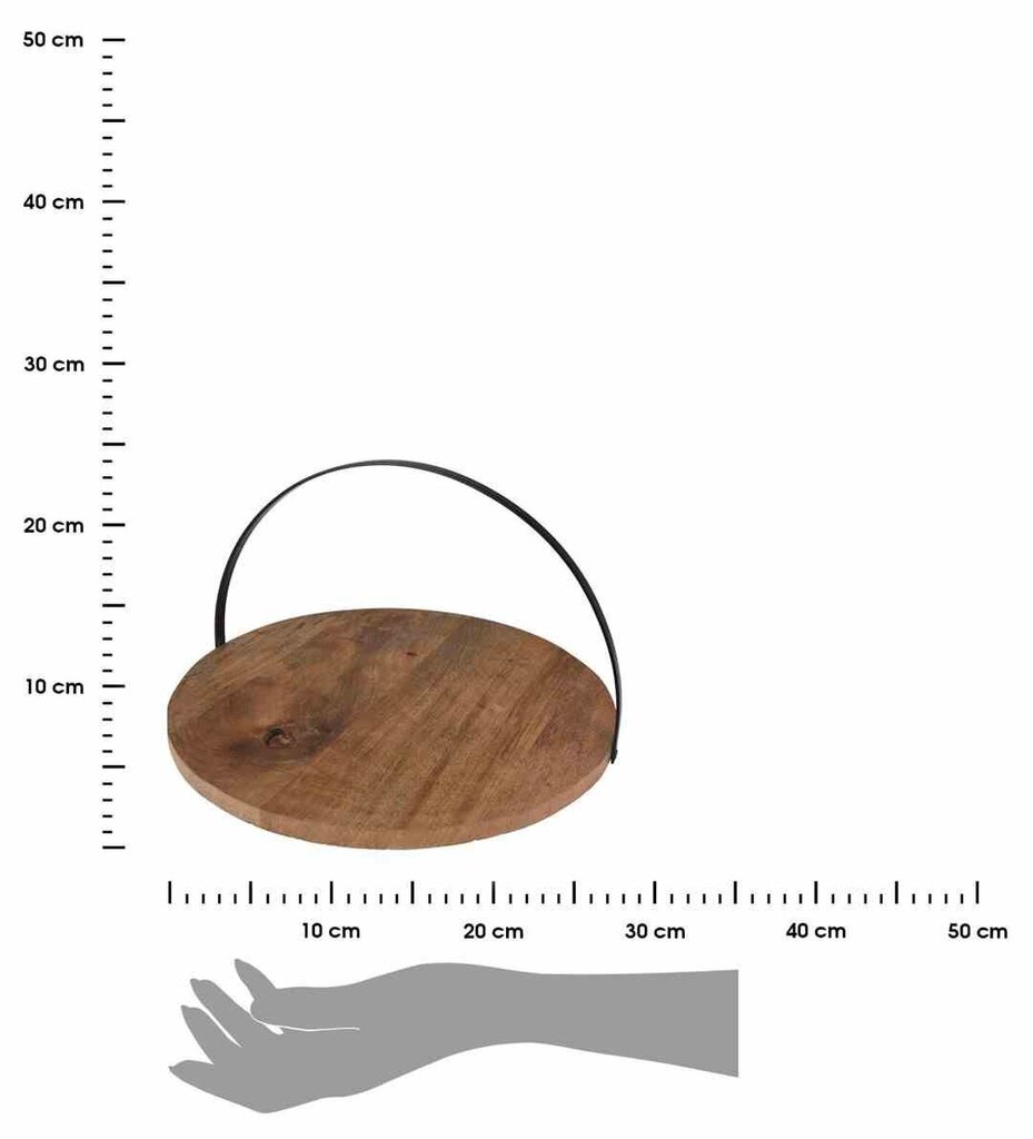 Padėklas, 28 cm kaina ir informacija | Virtuvės įrankiai | pigu.lt